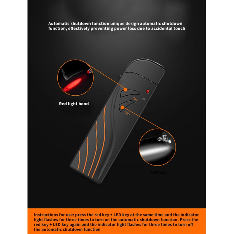 Fibra ottica 15Km penna rossa localizzatore di guasti in fibra ottica FTTH Test in fibra ottica carica USB penna per illuminazione a LED VFL