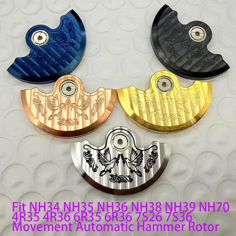 

NH35 NH36 Automatic Hammer Rotor Fits NH34 NH35 NH36 NH38 NH39 NH70 4R35 4R36 6R35 7S26 Movement SKX007 SRPD Watch Repair Parts