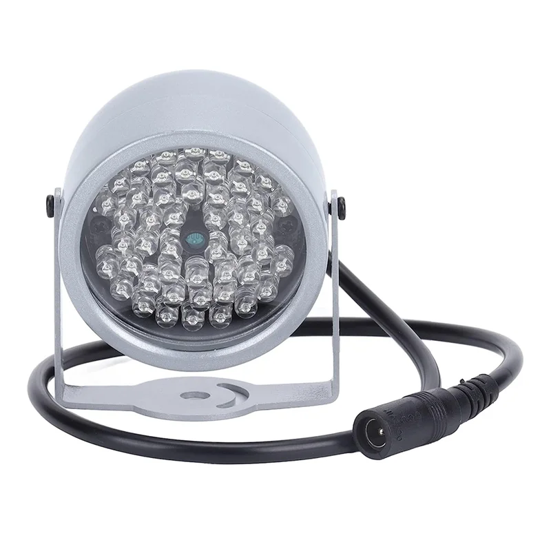 IR Illuminators, Night Vision Infrared Light 48 LED Night Vision Waterproof Lamp IR Infrared Light for Indoor