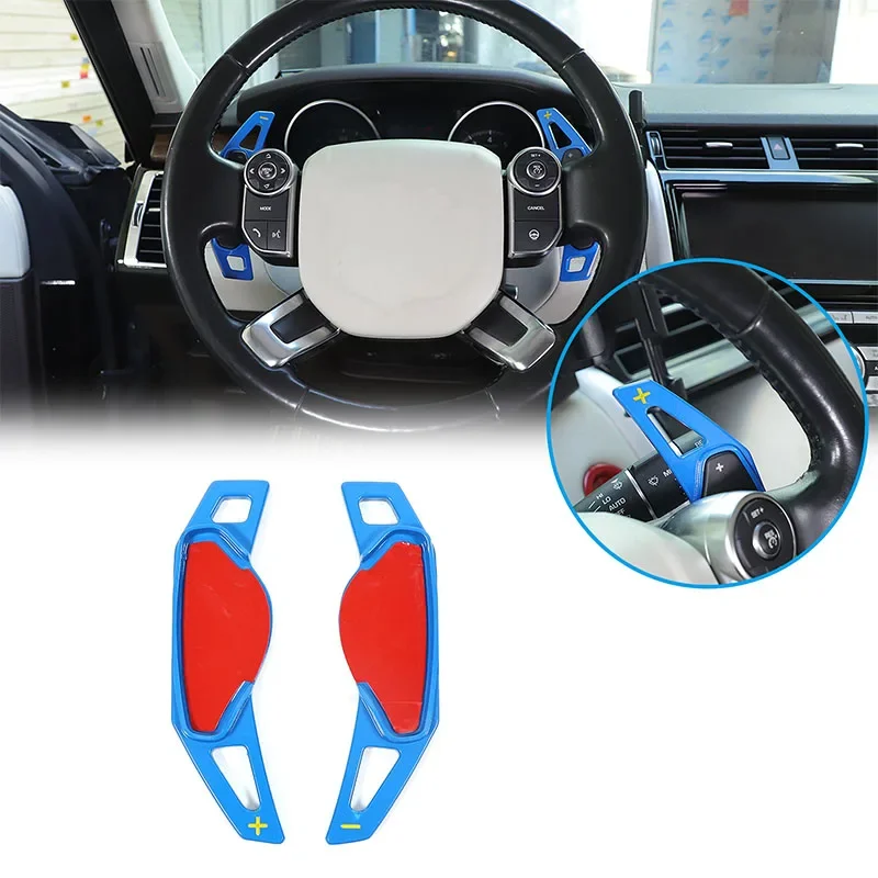 

For Land Range Rover Evoque Discovery Sport/Jaguar XF XE Car Steering Wheel Shifter Extension Shift Paddles Car accessories 2Pcs