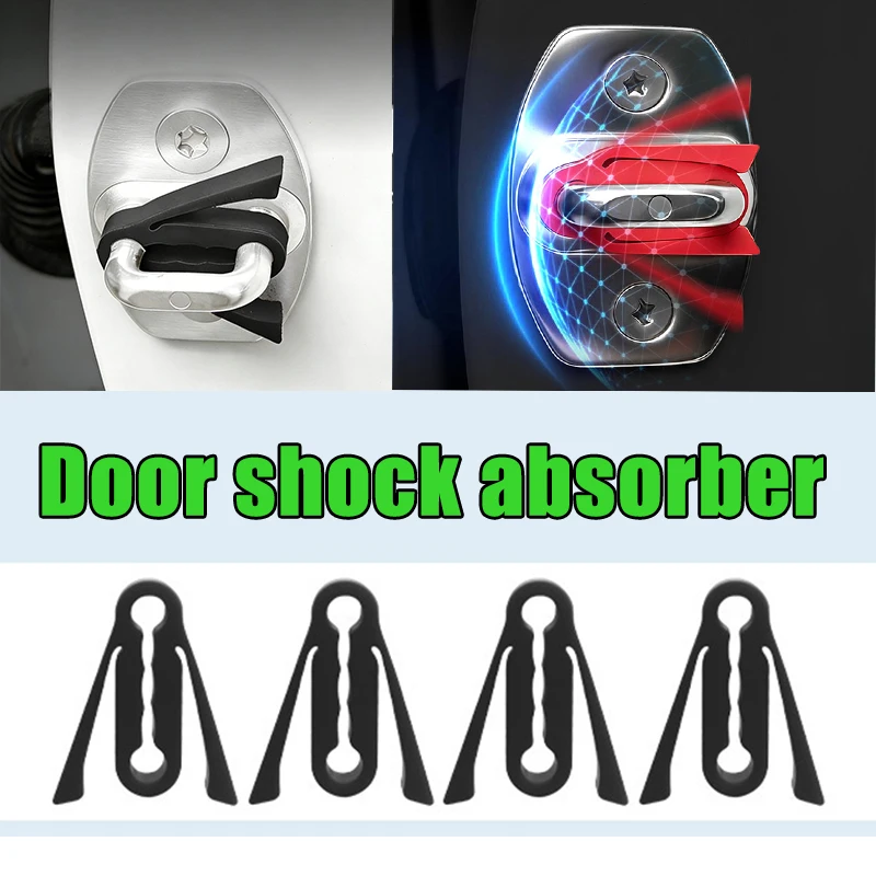 

Universal Car Anti Vibration Silicone Buffer Pad Door Dampening Cushion Sound Deadening Noise Reduction Mat Interior Protector