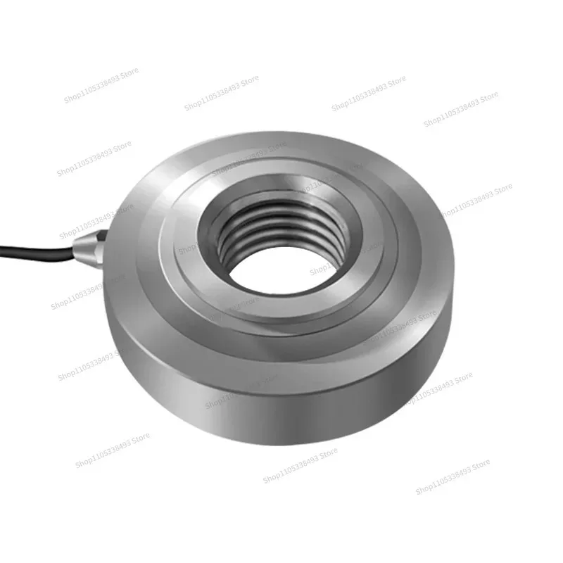 For High-precision Through-shaft Type Hollow Ring Load Cell Through-hole Compression Force Measurement