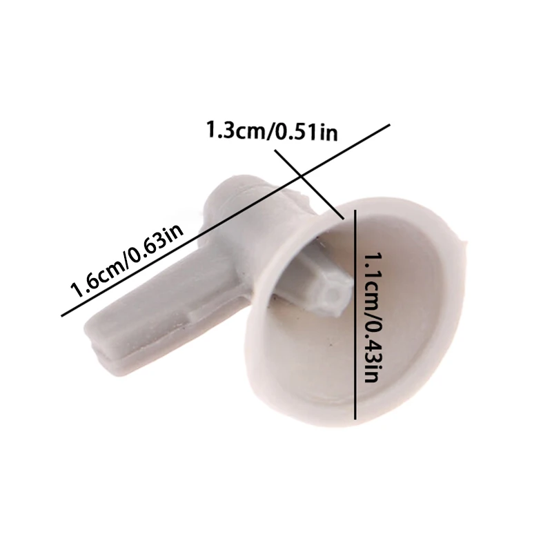1/12 인형 집 미니 시뮬레이션 라우드 스피커, 인형 집 트럼펫 장난감, 인형 집 장식 액세서리, 아이 척 놀이 장난감, 2 개