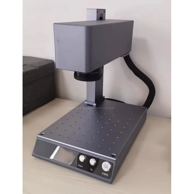 Dktop Industrial Fiber Cutting hine Stainls Steel, Gold, Silver and Other Metal Jewelry Engraving