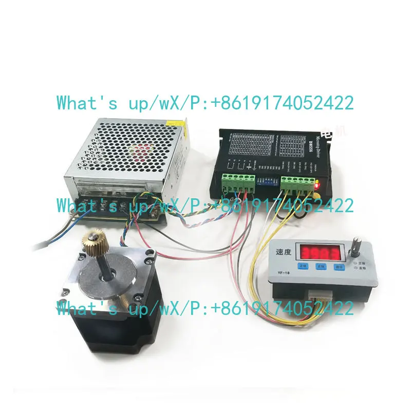 Stepping motor controller integrated entry-level programmable set forward and reverse simple PLC pulse speed control module