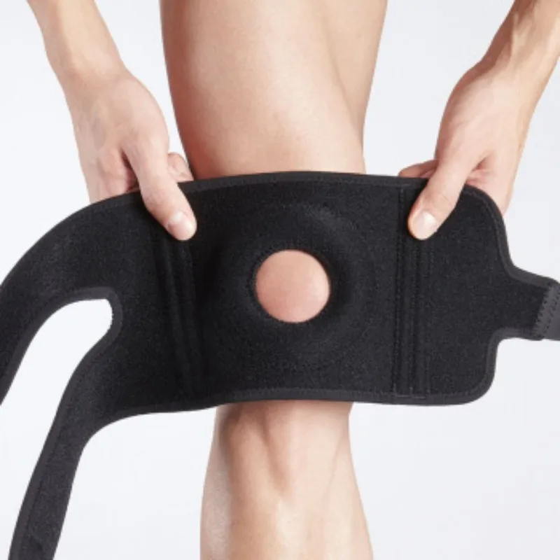 

Single pack of sports knee pads, adjustable straps
