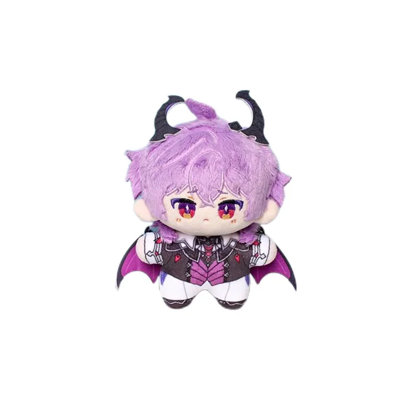 12cm Anime Game Genshin Impact Kawaii Cosplay Soft Cotton Doll Starfish Body Durin Flins Mini Plushies Toy Figures Keychain Gift