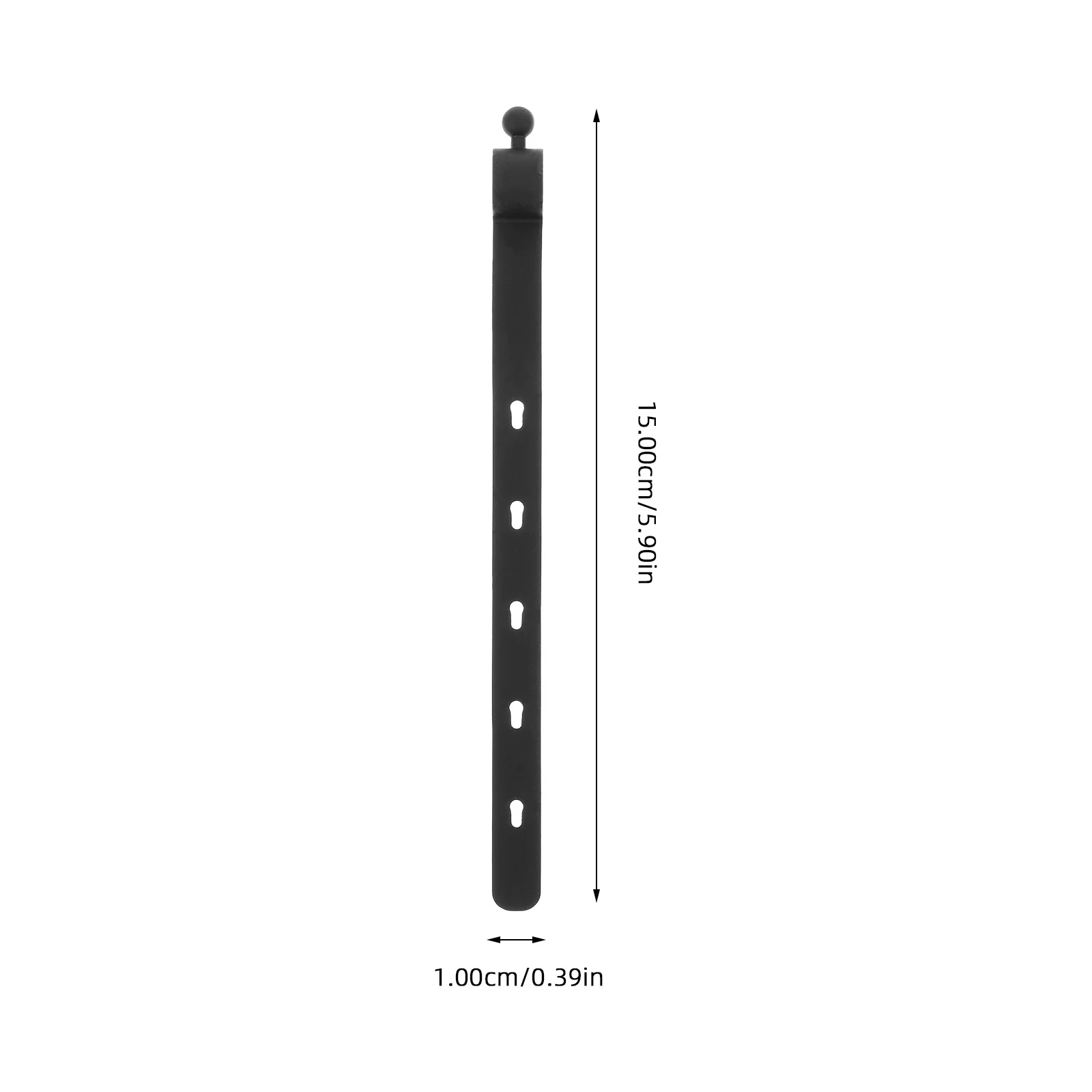 10 Stück Silikon-Kabelbinder, magnetisch, wiederverwendbar, Kabel-Organizer für USB-Ladegeräte, Kopfhörer, Kabelmanagement, Desktop-Kabelbänder