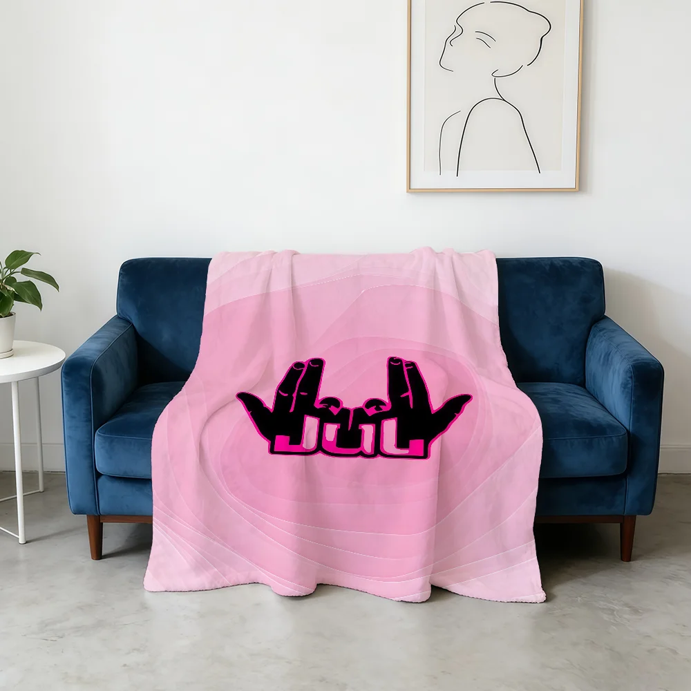 Hot Rapper J-JuL Hip Hop Blanket Flannel Warm Soft Throw Blanket For Room Sofa Childish Birthday Gifts