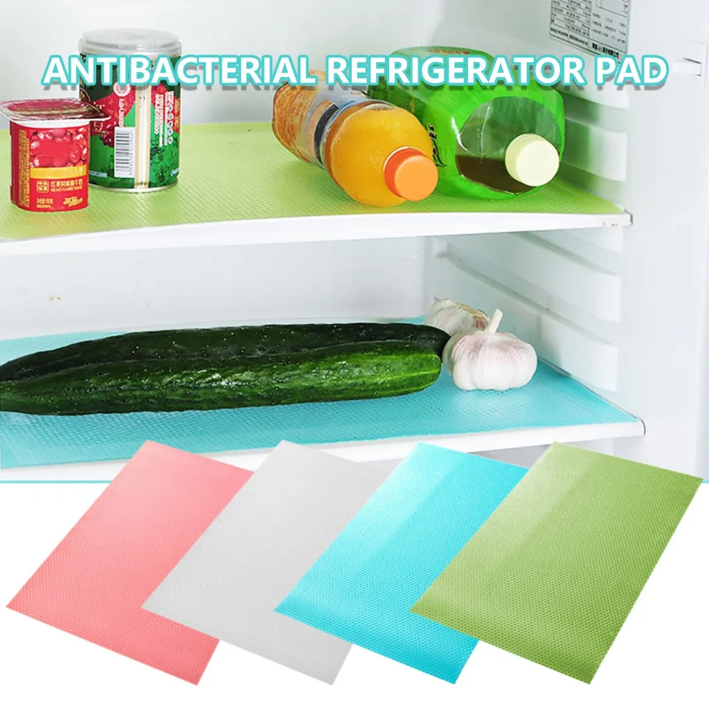 1Pcs Refrigerator Pad Multifunction Mildew Refrigerator Mats Moistureproof Waterproof Pad Tailorable Fridge Mats