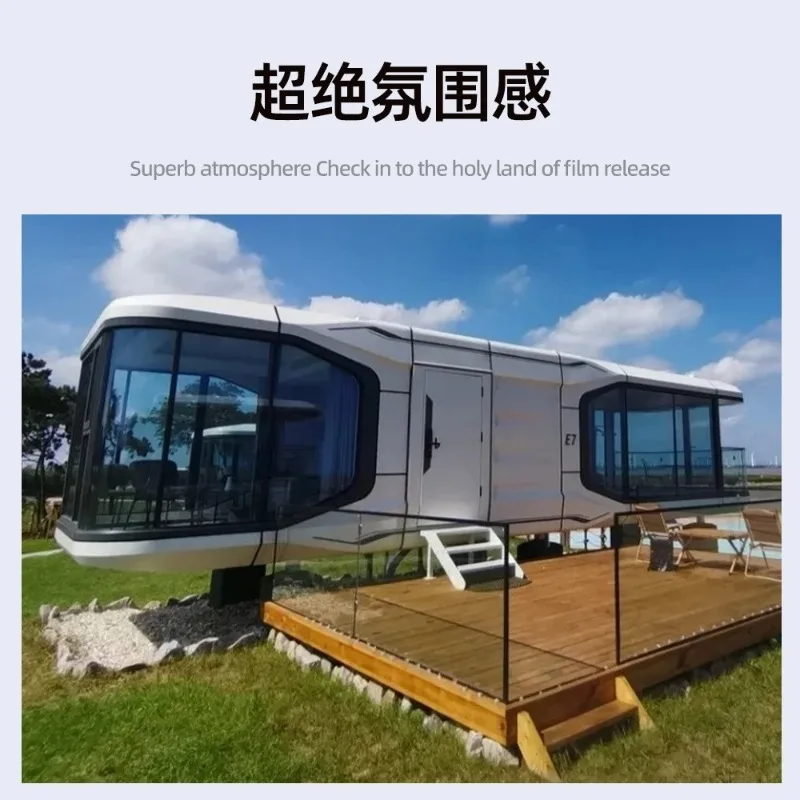 Outdoor Space Capsule Homestay Mobile Capsule Resort Camping Space Capsule Starry Sky Room