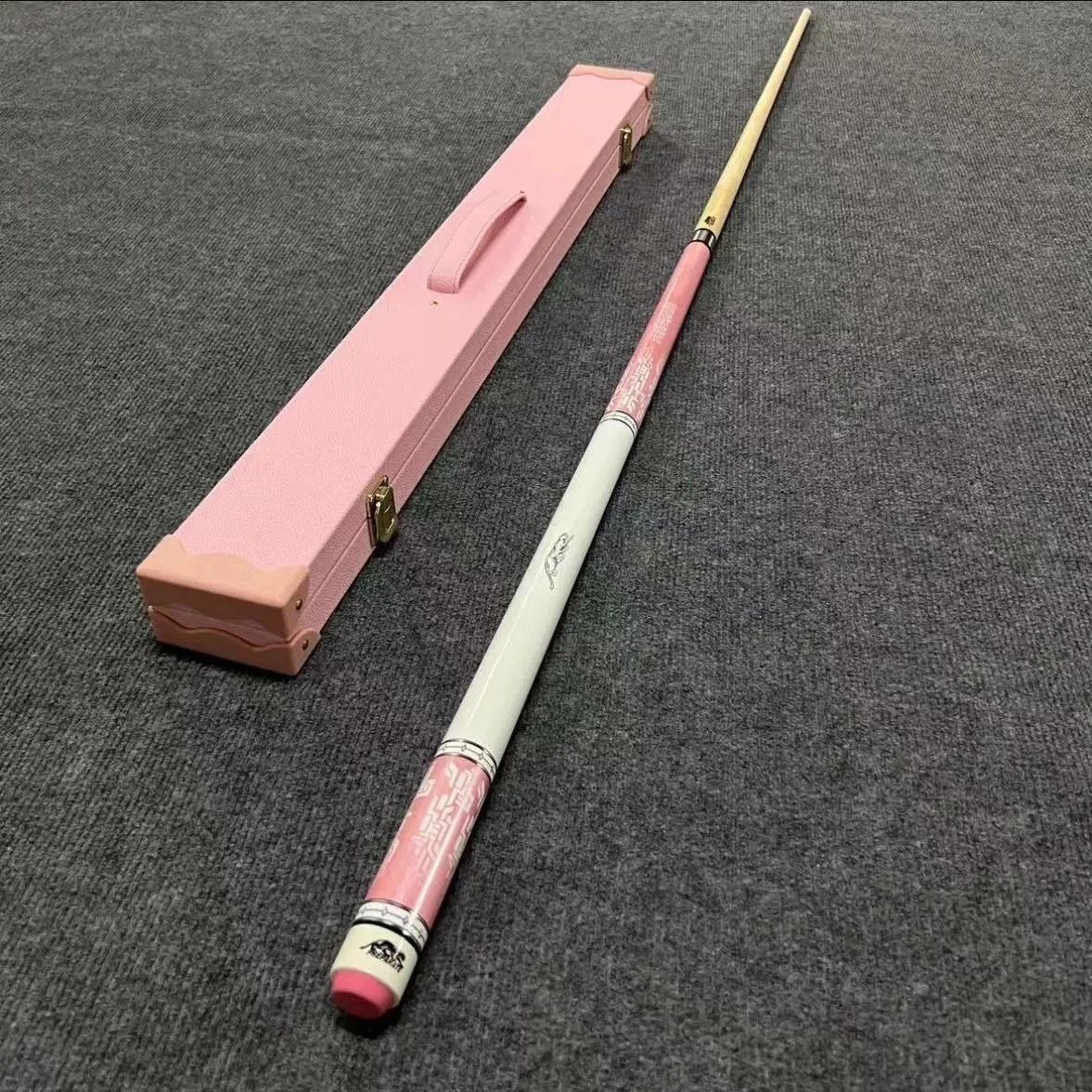 

3/4 Split Club Cherry Blossom Pink Small Medium Large Head Handmade Pool Cue