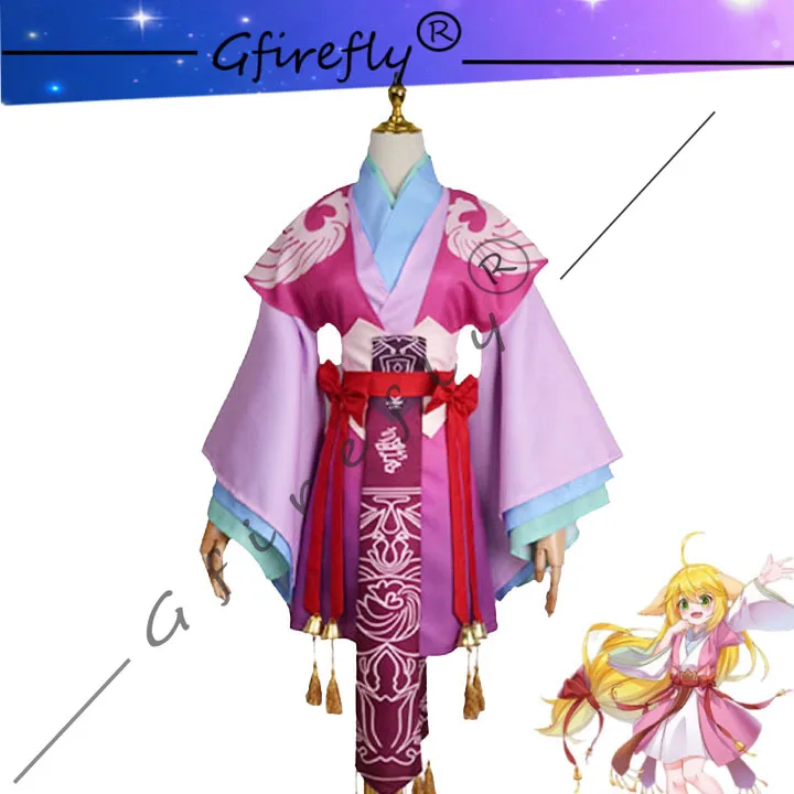 

Fox Spirit Matchmaker Tushan Susu Cosplay Anime Character Costume, Accessories, Props, Wig Complete Halloween Festival Outfit