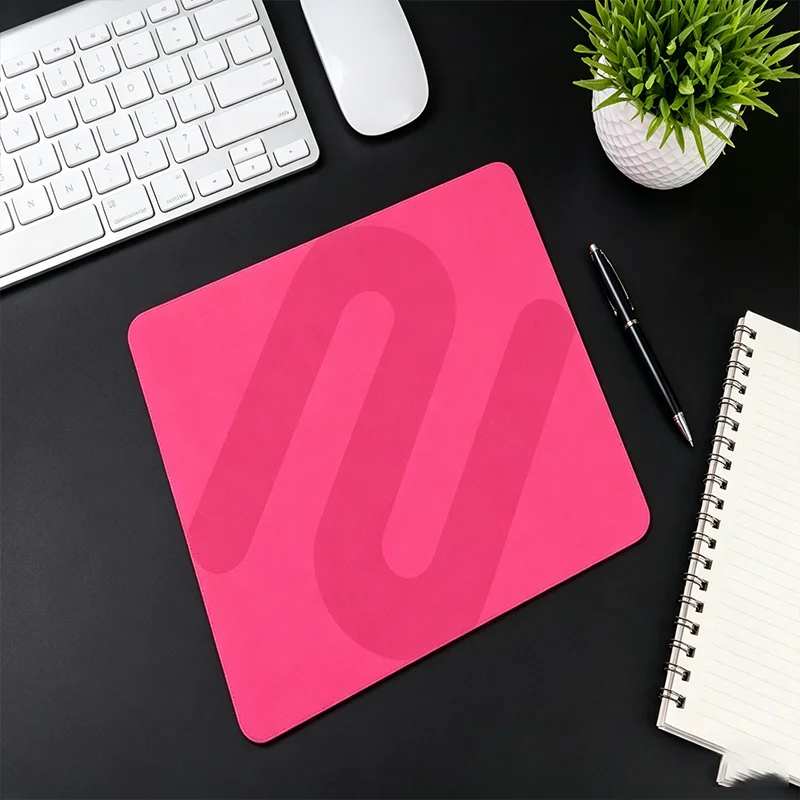 Rubber Smooth Anti Slip Mouse Pad Keyboard Wrist Rest Set Ergonomic Wrist Support Office Gaming Desk Mat Durable Thick Stitched