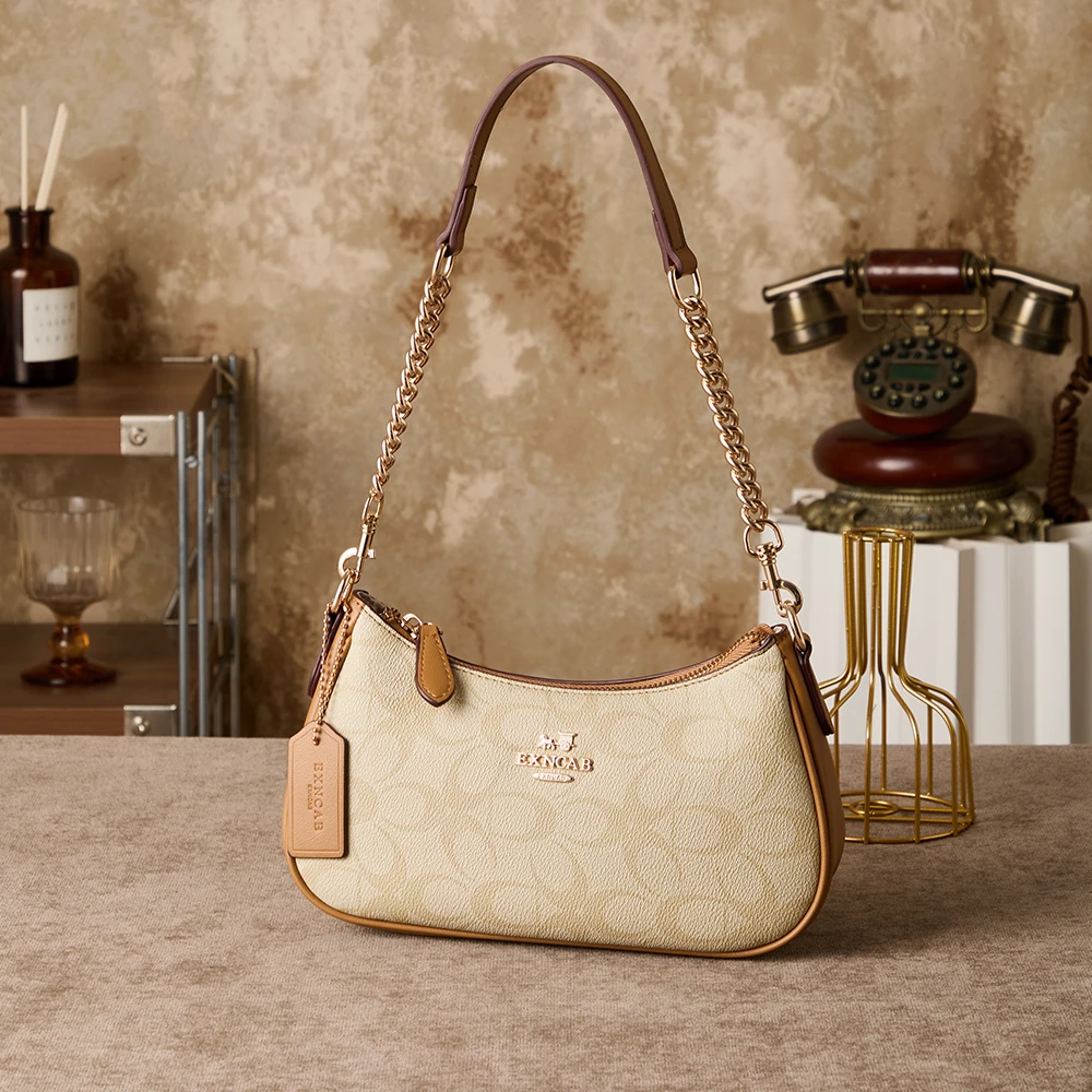 Damenhandtasche 2026 Herbst und Winter Neue Modische Achseltasche Umhängetasche Täglich Vielseitig Einsetzbare Leichte Luxus-Schultertasche – Detail 13