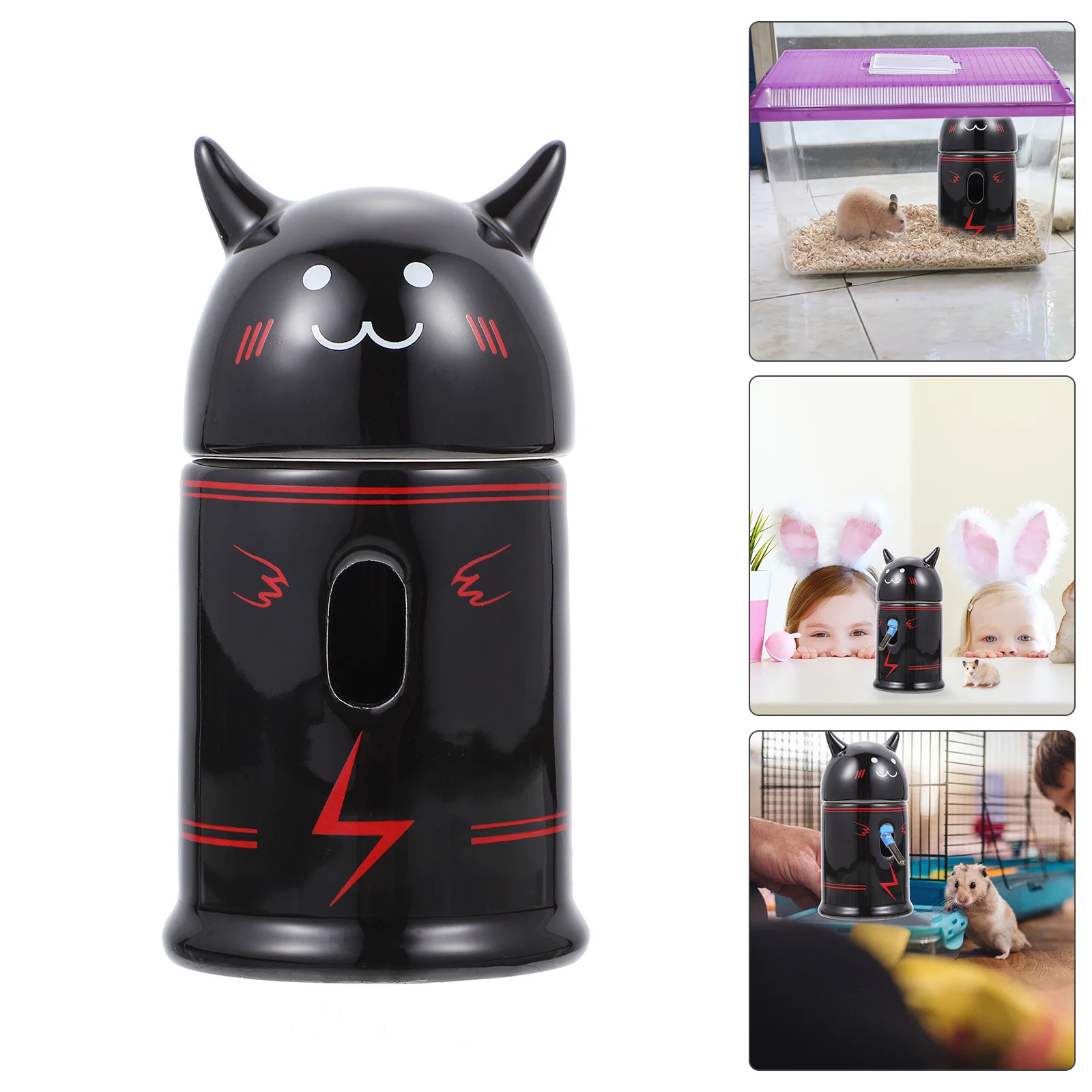 

Water Bottle Rack Organizer Stand Holder Pet Drinker Hamster Accessories Dispenser