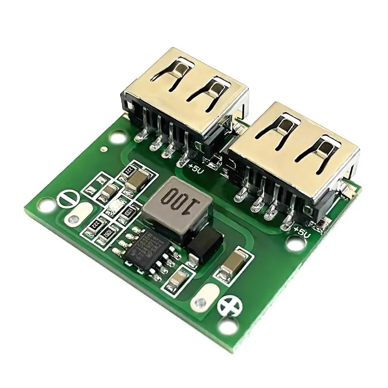 12V/24VTurn5V DoubleUSBSocket3A-Car Voltage Regulator Charging Module