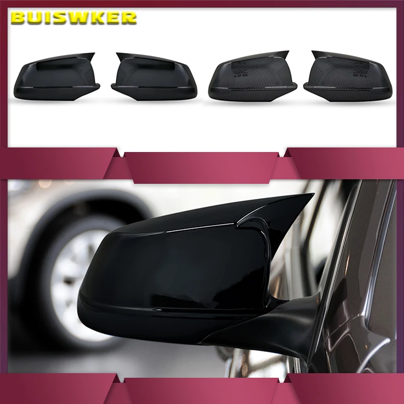 Rearview Mirror Cap Side Mirror Cover M Performance Car Accessories Fit For BMW 5 Series F10 F11 F18 Pre-LCI 2010-2013
