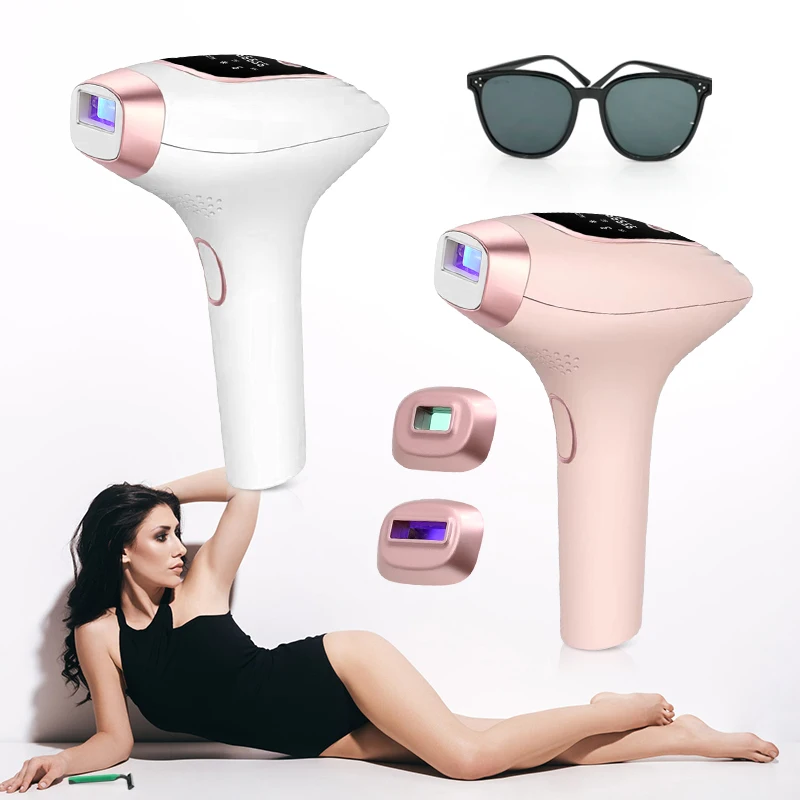 

Ice Cooling 3 in 1 Painless Photoepilator Permanent Whole Body Treatment IPL Device at Home for Men and Women