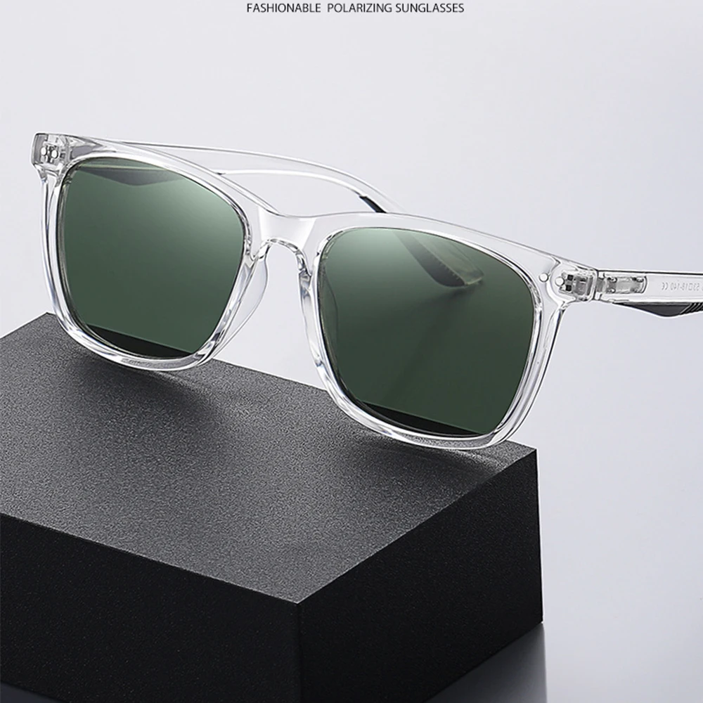 

Fashion Retro Polarized Sunglasses Men Women Square Classic Sun Glasses TR Frame Trend Outdoor Shades Anti Glare Driving Eyewear