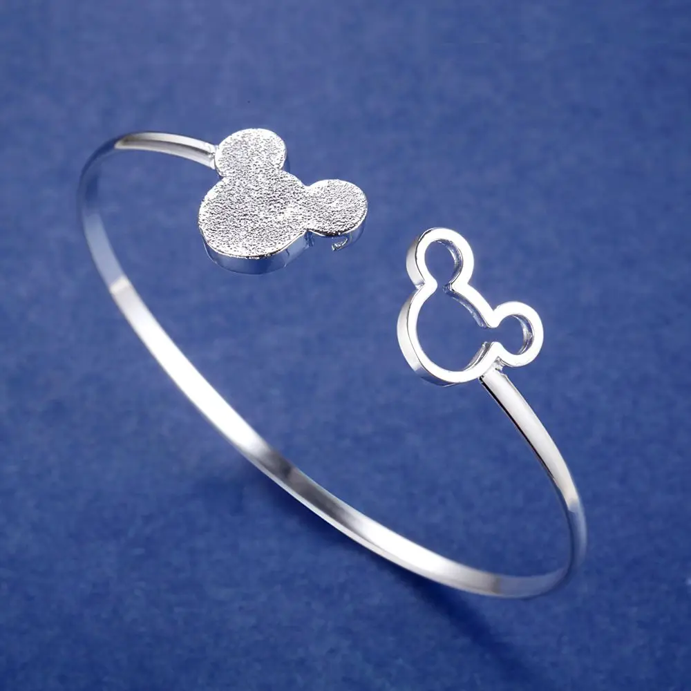 Trendiges Armband aus 925er-Sterlingsilber mit großen Armreifen, niedliche Charms für Damen, Damen, Modeschmuck, Anpassung, Manschette, Hochzeit, Luxus