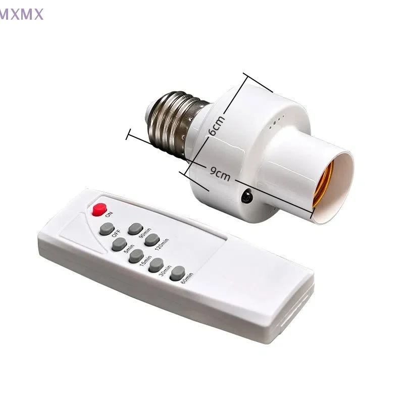 Base de lámpara inteligente E27 AC85-265V: incluye control remoto inalámbrico para conmutación inteligente, accesorio perfecto para el hogar