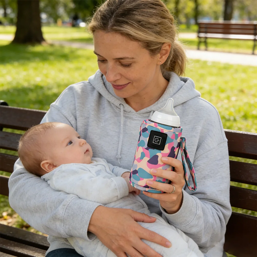USB baby bottle heater, milk heater, baby milk heater thermostat, essential bottle warmer for outdoor use