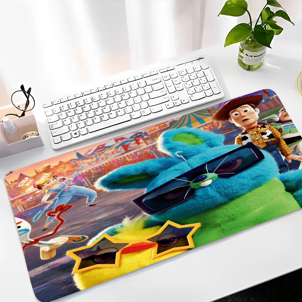 

Disney Toy Story Mousepad In Stocked Laptop Gaming Mice Mousepad Size for large Edge Locking Game Keyboard Pad