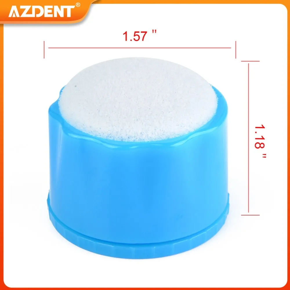 

AZDENT Dental Round Endo Files Stand Cleaning Root canal File Cleaning Block Box Autoclavable Silicone Ring Base Dentistry Tool