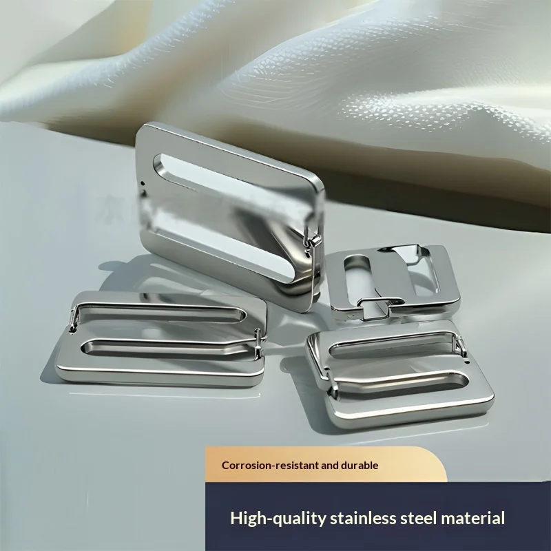 

304 Stainless Double Opening Japanese Style Buckle Bag With Adjustable Bag Connection Buckle Hardware Bag Decoration Buckle