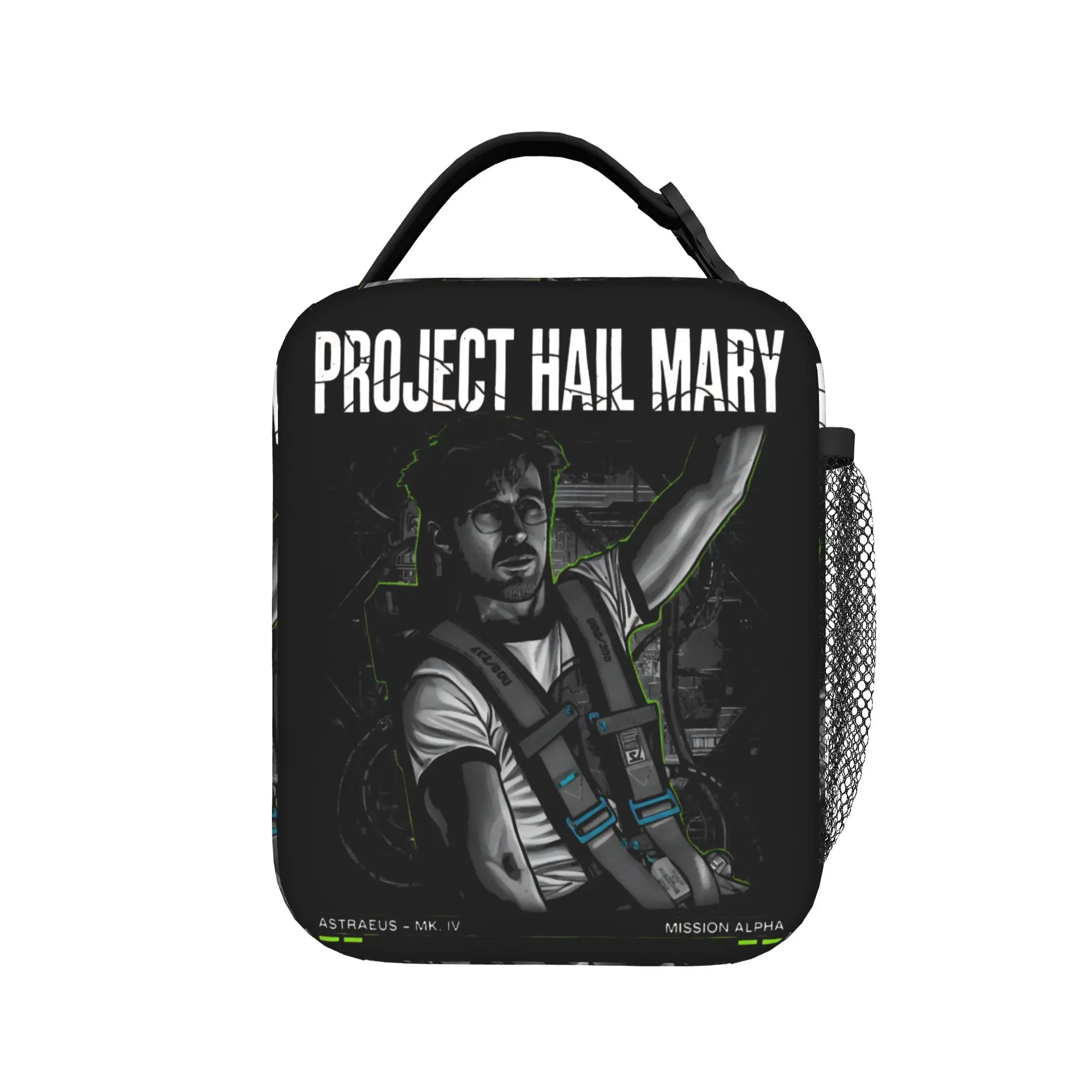 Project Hail Mary  Insulated Lunch Bags Cooler Bag Reusable,Lunch Container Si Fi High Capacity Lunch Box Tote Food Storage Bag