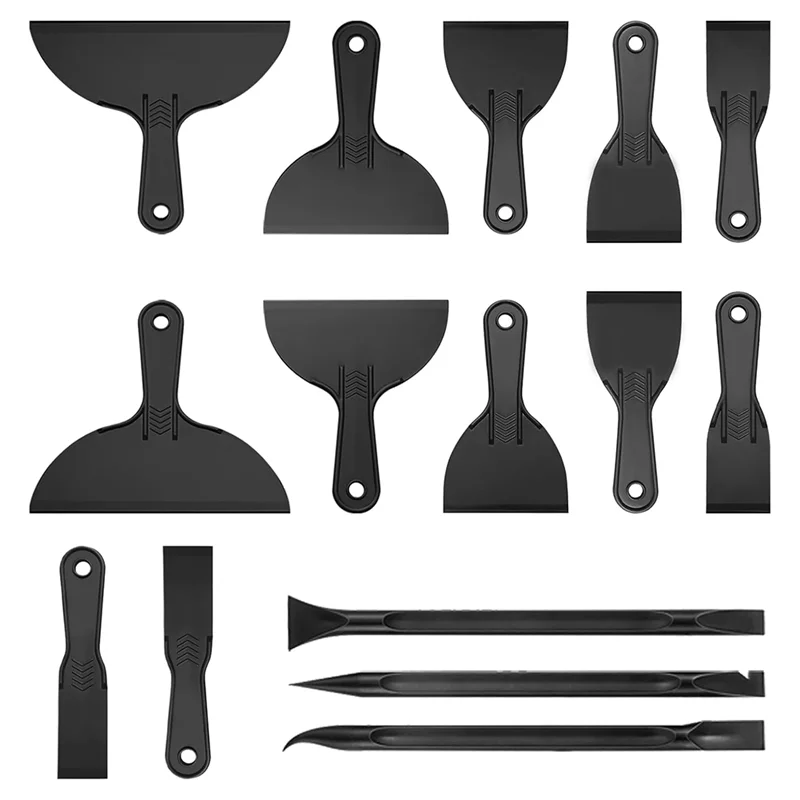 

Пластиковый нож для шпаклевки, 15 шт., скребок для шпаклевки, набор инструментов для скребка, 6 размеров