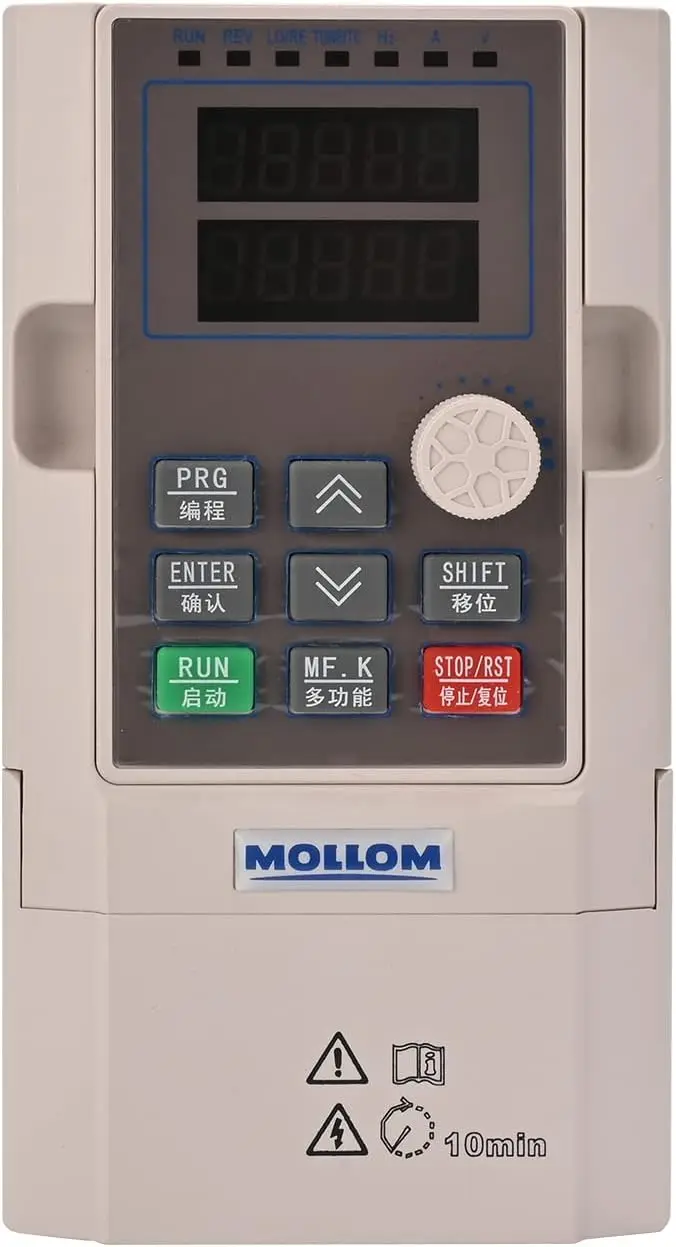 VFD 2200W 220V Variable Frequency Drive Inverter 3HP 96A Single Three Phase Input Output 220V 3Phase 0 3000Hz Spindle Motor CNC