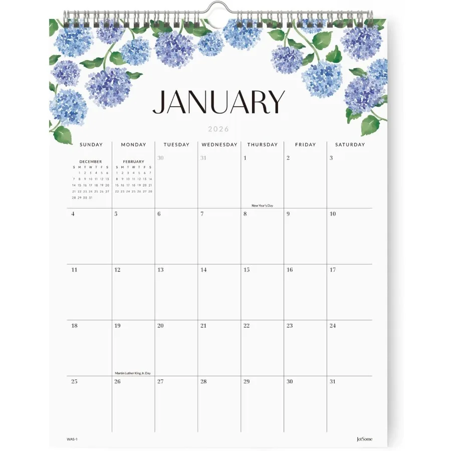 

Настенный календарь на 20252026 Ежемесячный календарь от теперь до декабря 2026 11,2 x 14,2 дюйма Эстетическое настенное украшение для дома и офиса для