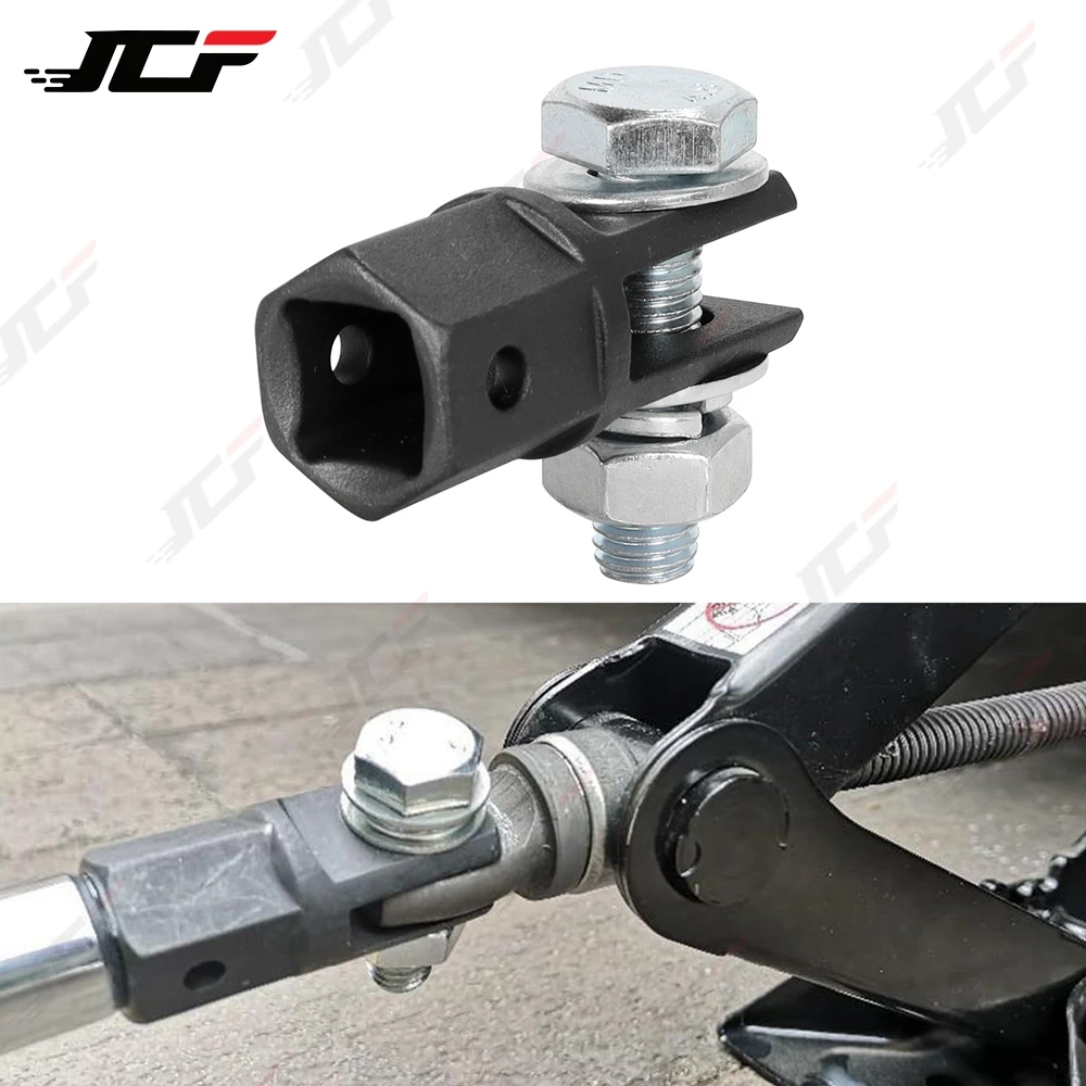 Scissor Jack Adaptor Drive- Car Repairing 1/2-Inch for Use with 1/2-Inch Drive- Impact Drills Ratchet Standard Drive- 40GF