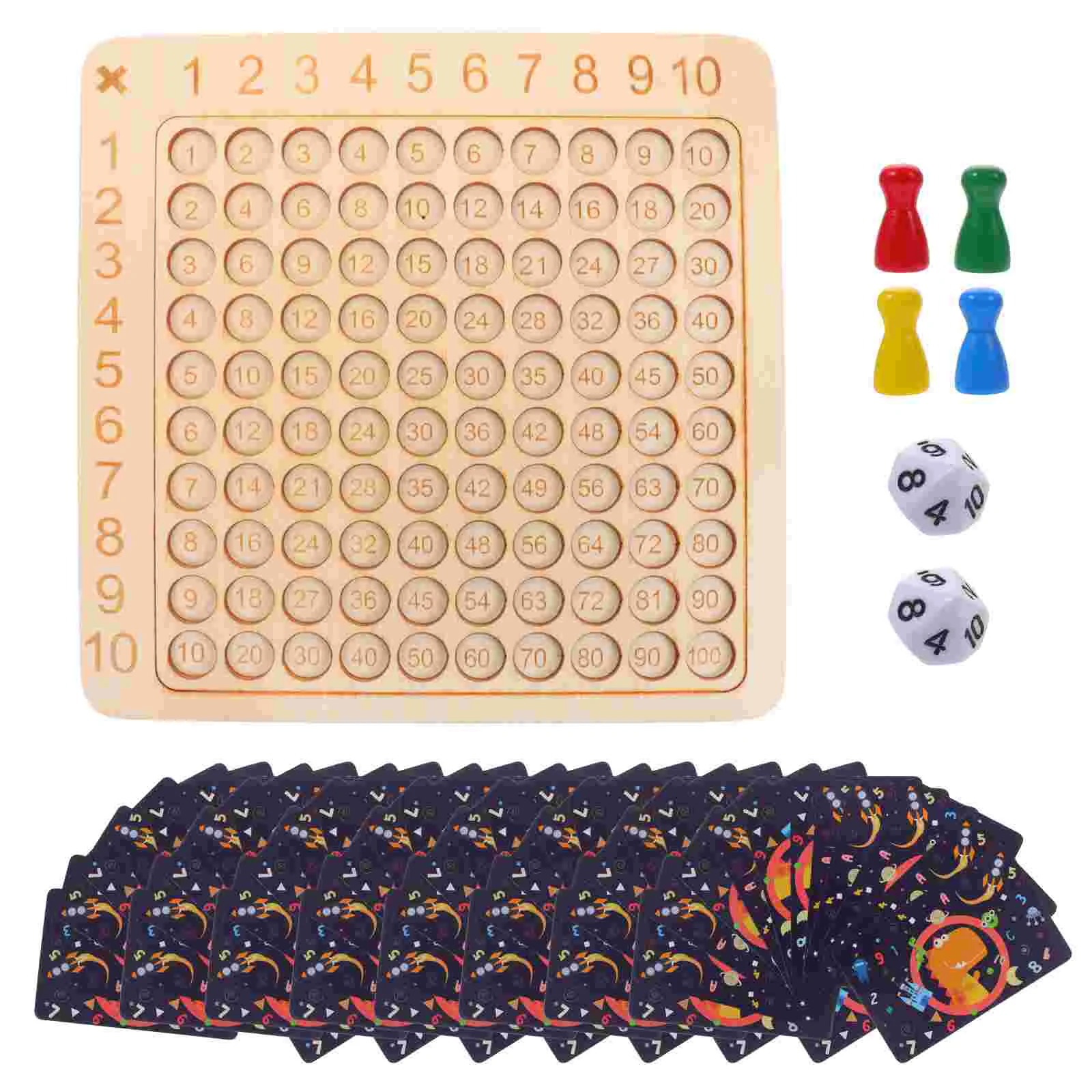 Fidget Multiplication Table Toy Education Puzzle Kids Games Educational Board Child