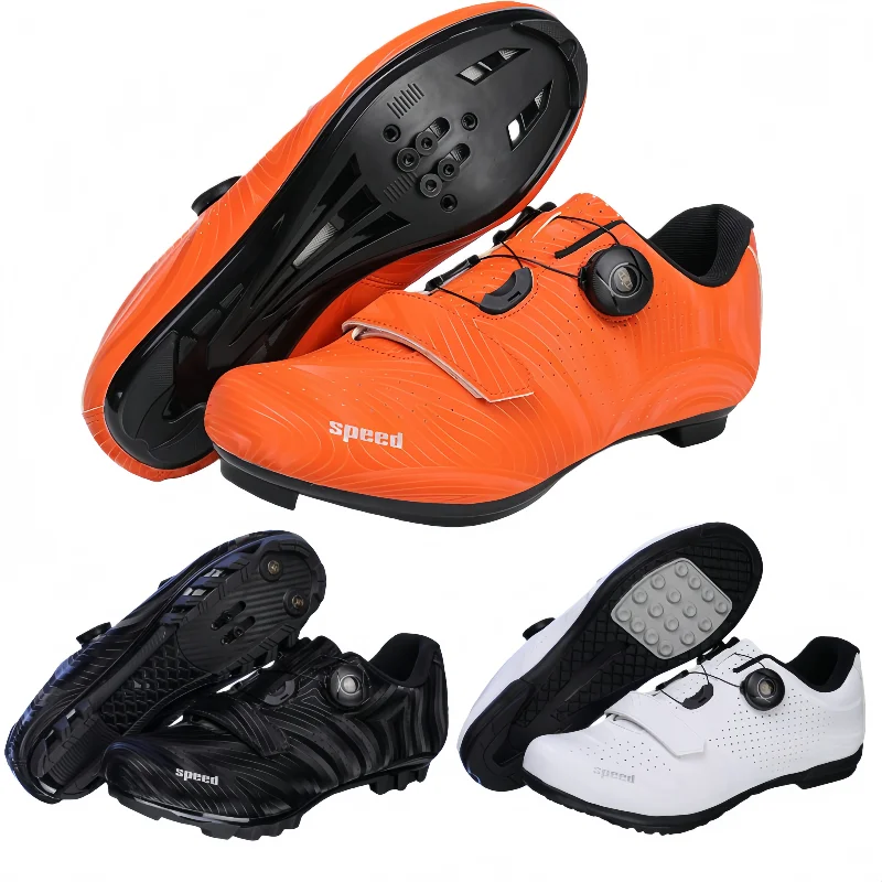 

Men's and Women's Professional Cycling Shoes, Breathable, Non-slip, Shock-absorbing, Wear-Resistant Pedal MTB SPD Cycling Shoes