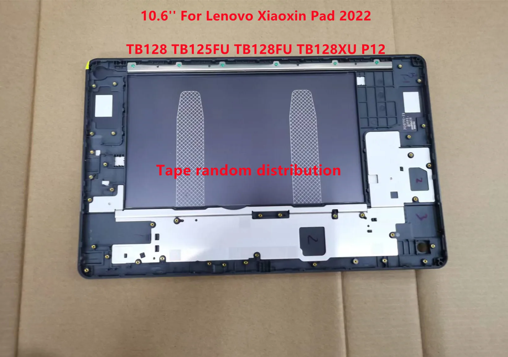 10.6'' Inch For Lenovo Xiaoxin Pad 2022 TB128 TB125FU TB128FU TB128XU P12 Back Battery Cover Housing Door Rear Case Replacement