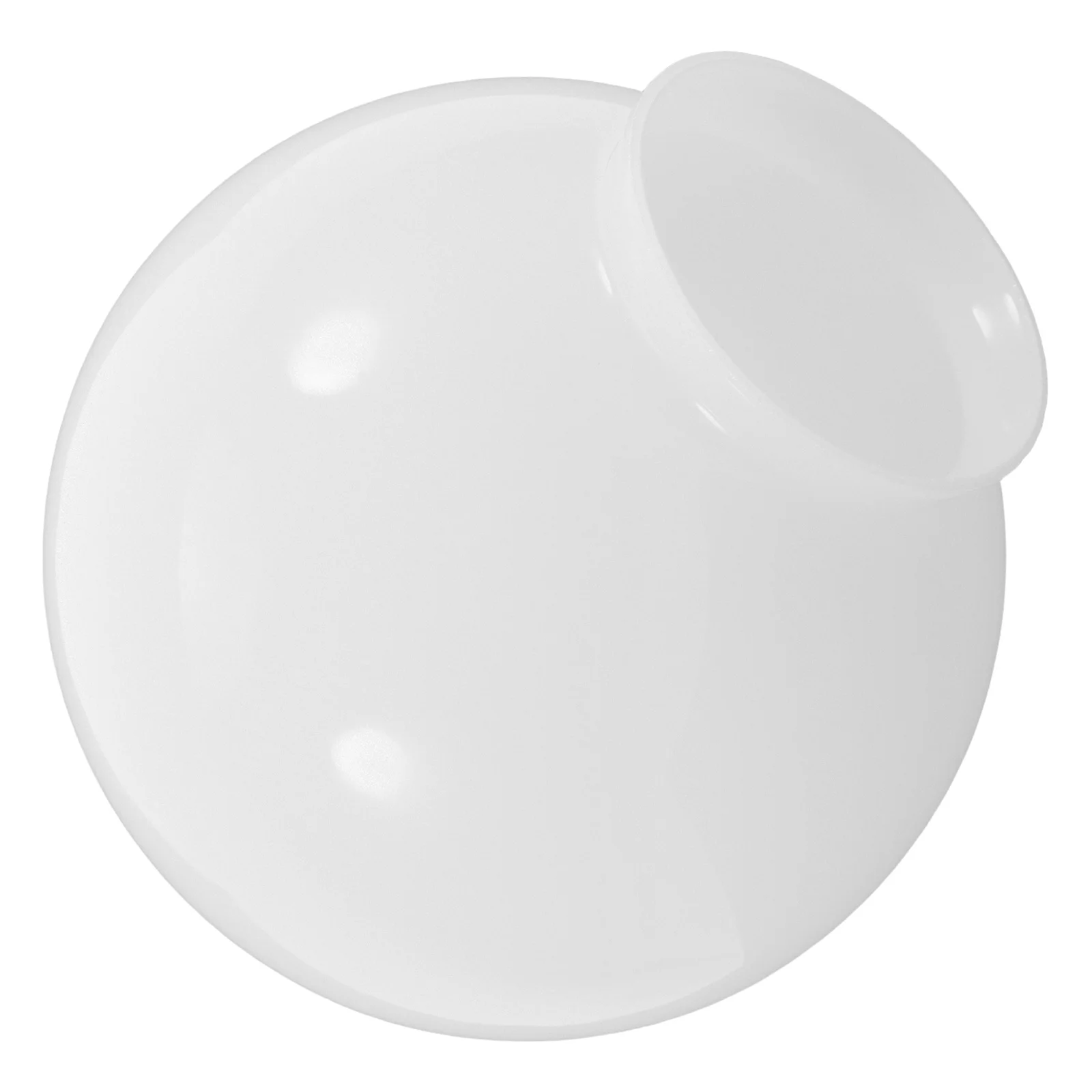 Opal White Glass Lampshade Spherical Globe Replacement Ceiling Fan Light Cover Pendant Lamp Shade for Bedroom Living Room Dining