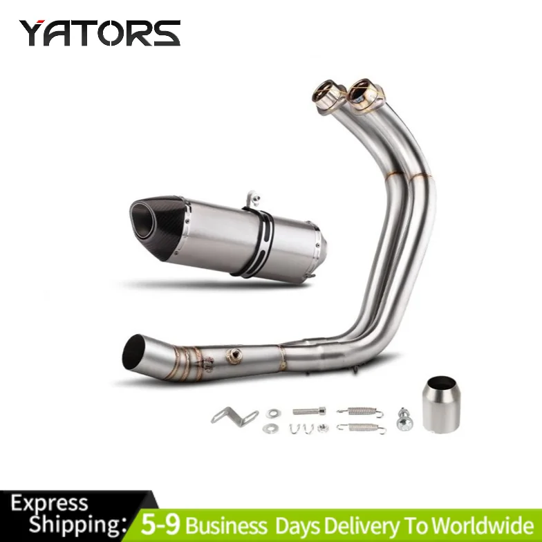 

YZF R7 2014-2024 for Yamaha MT-07 Whole System Exhaust Header Pipe Muffler Tips Exhausts Pipes