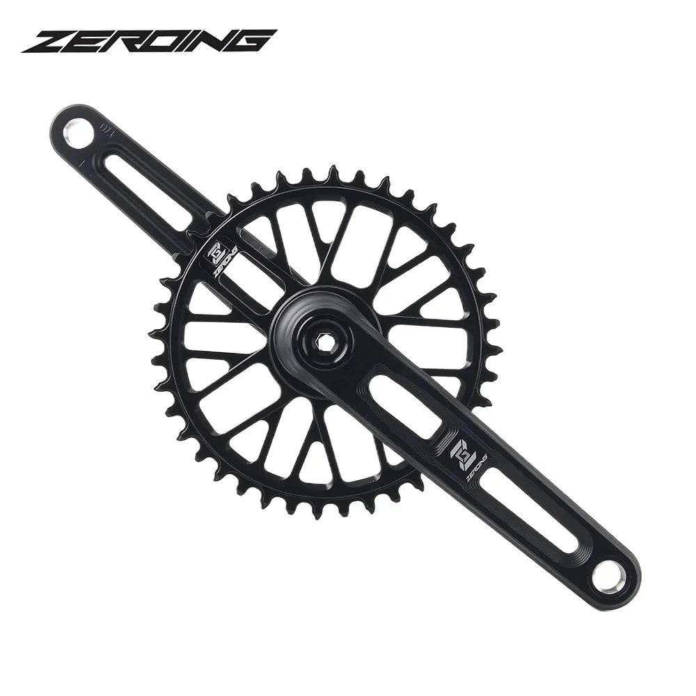 ZEROING Road Bike Chainring 40T 42T 44T Disc 46T 48T 50T Crown Folding Bicycle Narrow Wide Chainwheel 8/9/10/11/12S