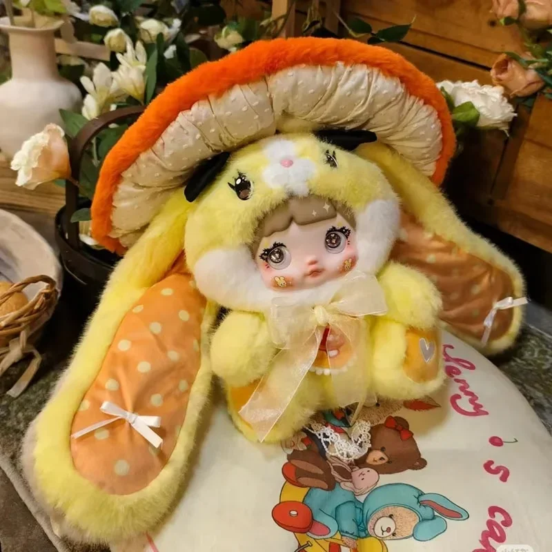 Nommi 400% V2 gorra de seta serie de felpa caja ciega figura lindo vinilo Nommi muñeca caja misteriosa sorpresa juguete coleccionable regalos para niñas