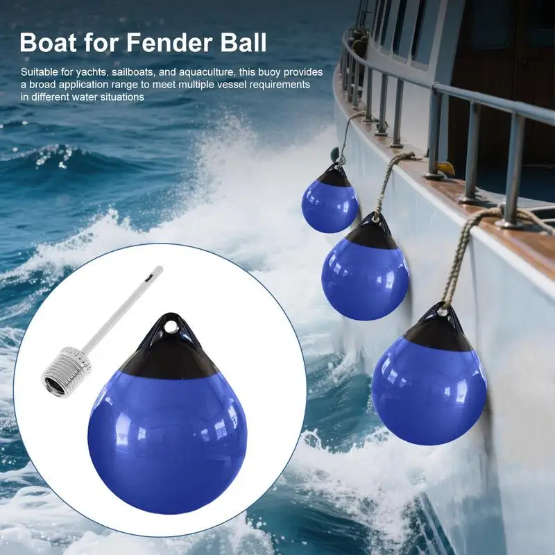 

Dock Bumper Ball Anchoring Float Buoy Mooring Ball Anti-Collision Marine Safety Flotation Devices For Motorboats Yachts