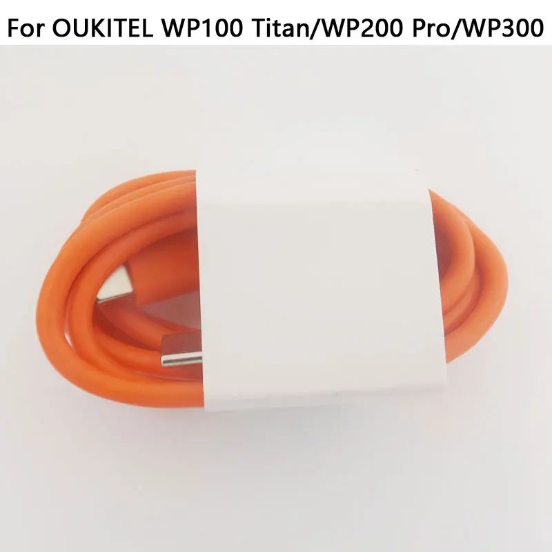OUKITEL WP100 Titan WP200 pro WP300 خط بيانات كابل شحن رسمي TYPE-C للهواتف الذكية OUKITEL WP200 pro