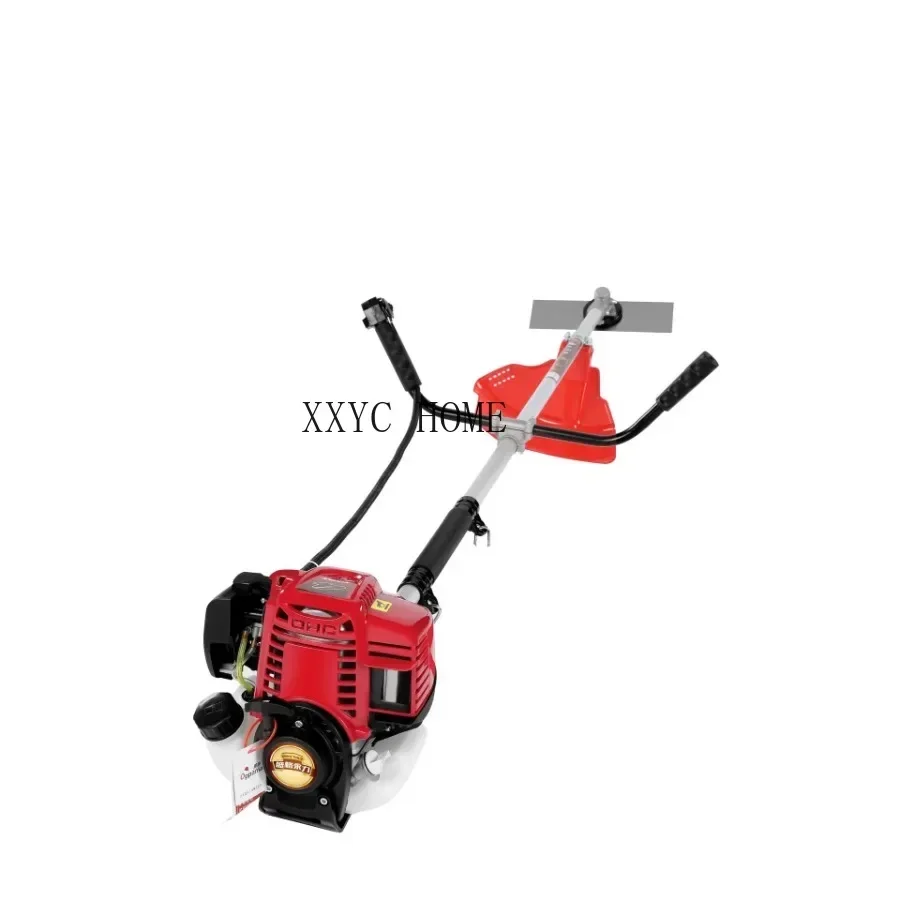 Four-Stroke Brush Cutter 140 Gasoline Lawn Mower Small Household Multi-Function Agricultural Gasoline Grass Ripper Ditching