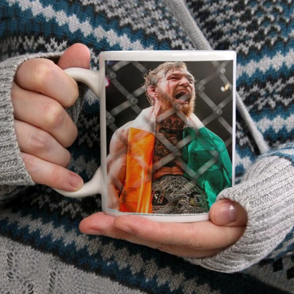 C-CONOR MCGREGOR White Mug 11oz Ceramic Tea Cup Coffee Mug Friends Birthday Gift11oz