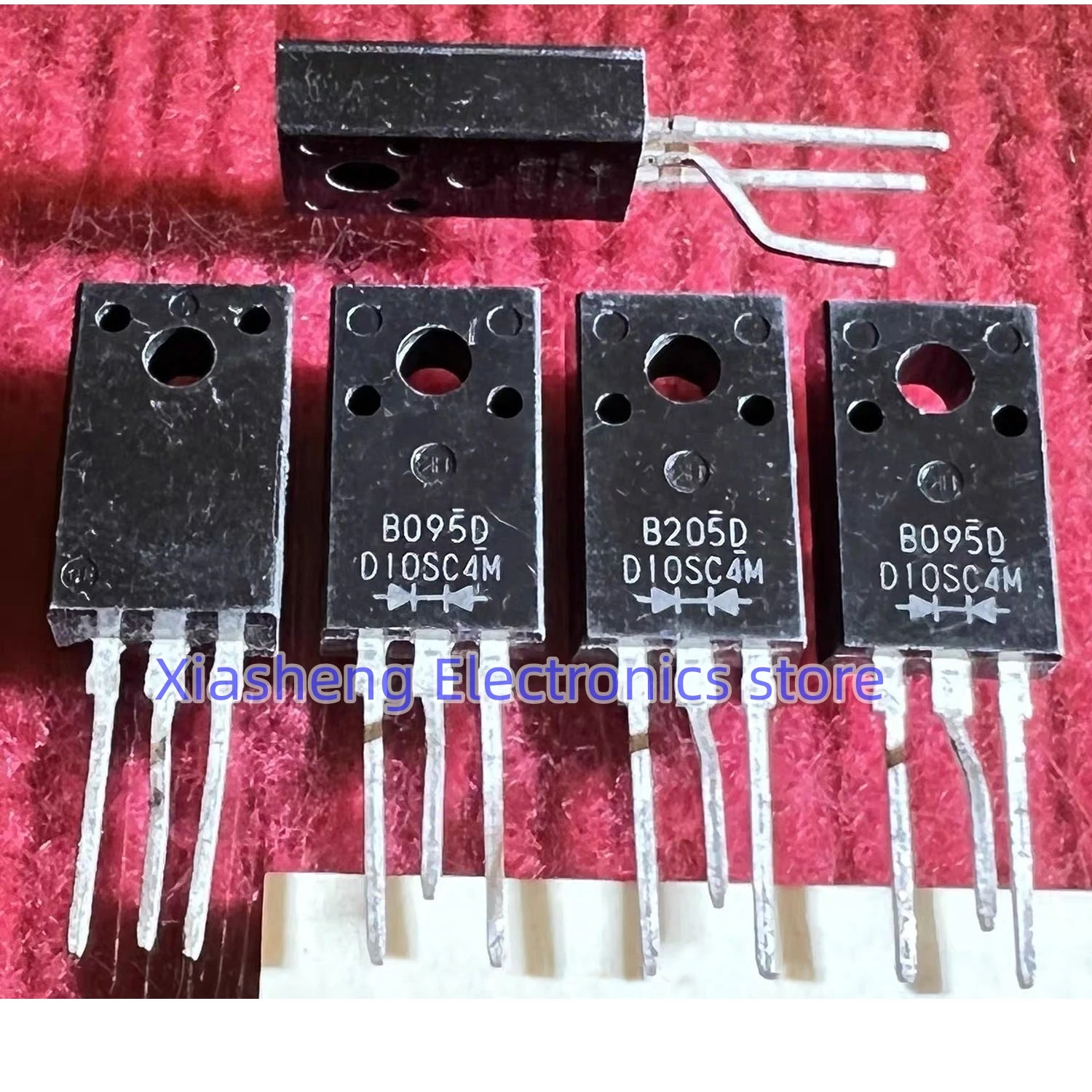 New Original 10Pcs D10SC4M TO-220F Schottky Rectifier Diode In Stock Electronic Components Good Quality