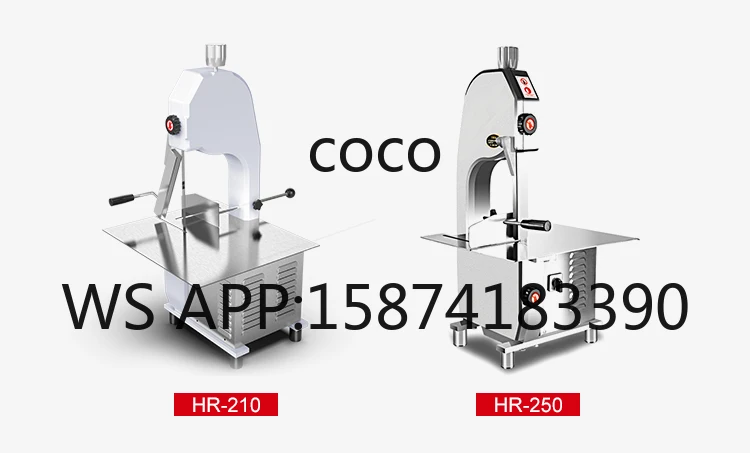 Commercial Electric Chicken Band Saw Machine Small Meat Cutter Bone Saw for Frozen Meat Poultry