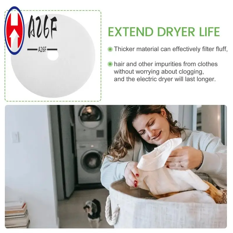 

A26F-30 шт., выхлопной фильтр для сушилки для одежды, универсальная портативная сушилка, сменный фильтр для ворса для панды/Magic Chef/Sonya/Avant
