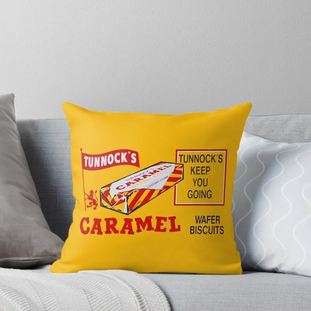 

Tunnocks Caramel Wafer Throw Pillow covers for pillows Decorative Pillow Covers For Sofa Pillow